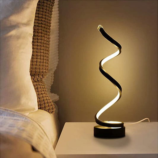 Modern LED Spiral Table Lamp Dimmable Night Light